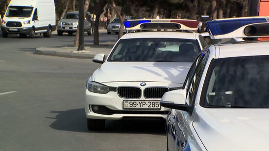 Bakıda "rent a car"dan götürdüyü avtomobili narkotikin təsiri altında idarə etdi - FOTO/VİDEO