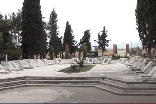 Gəncədə dəfn olunan ispan pilotlar - VİDEO