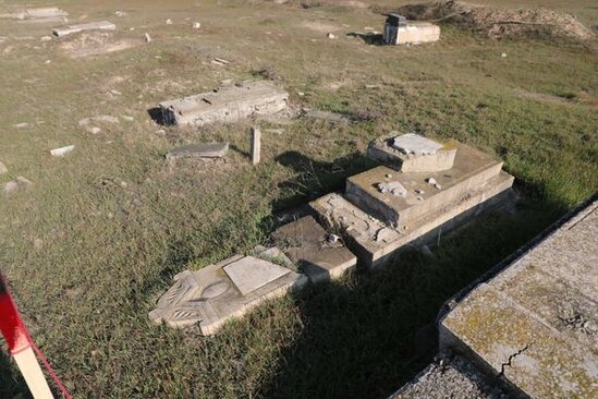 Azərbaycan qəbiristanlıqların dağıdılması ilə bağlı beynəlxalq təşkilatlara hesabat təqdim edəcək - FOTO