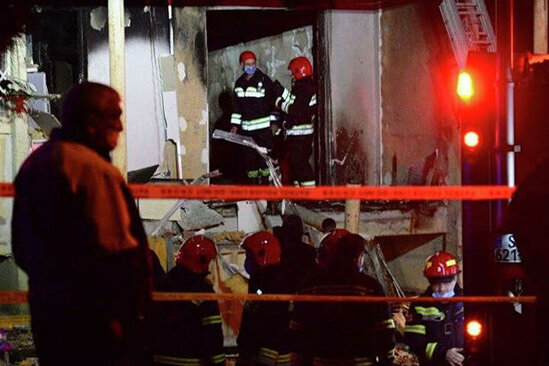 Yaşayış binasında partlayış: Yaralılar var