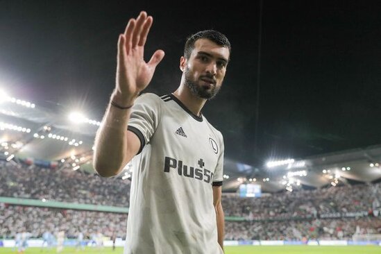 Mahir Emreli "Legiya"nın ən yaxşı futbolçusudur