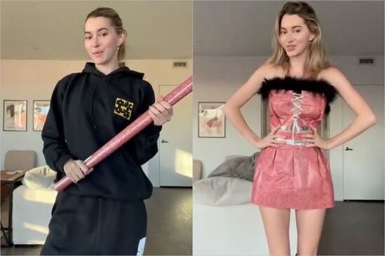 Kağızdan düzəltdiyi bayram paltarı ilə sosial şəbəkədə məşhurlaşdı - FOTO - VİDEO