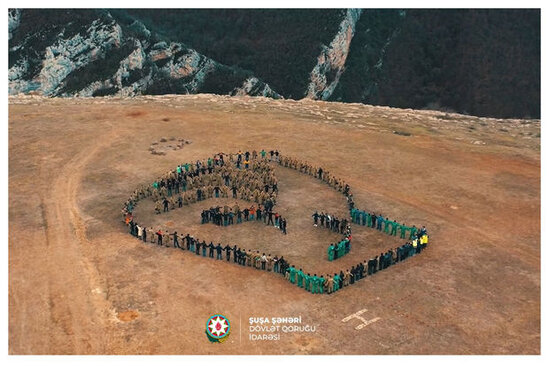 Cıdır düzündə "Dəmir Yumruq" fləşmobu təşkil edilib - VİDEO