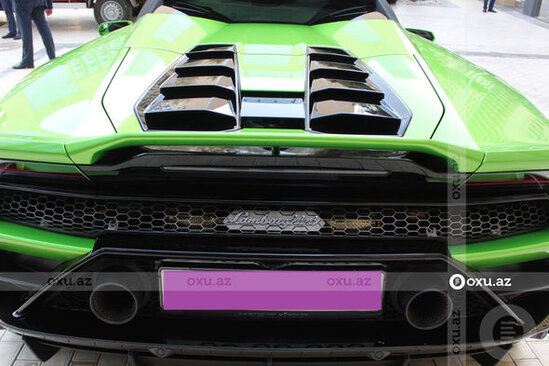 DYP-dən cərimə meydançasına salınan "Lamborghini" barədə AÇIQLAMA - YENİLƏNİB + FOTO/VİDEO