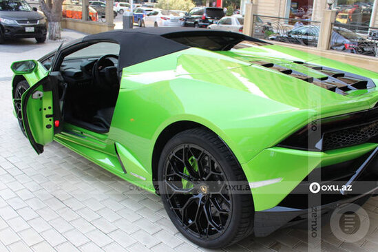 DYP-dən cərimə meydançasına salınan "Lamborghini" barədə AÇIQLAMA - YENİLƏNİB + FOTO/VİDEO