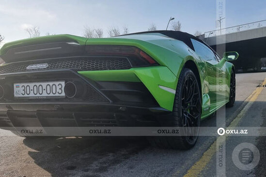 DYP-dən cərimə meydançasına salınan "Lamborghini" barədə AÇIQLAMA - YENİLƏNİB + FOTO/VİDEO