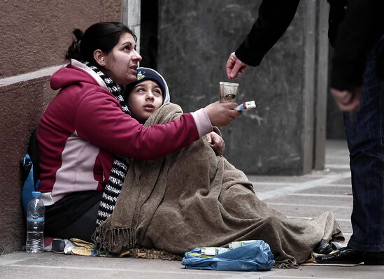 Dilənçilər saxlanılaraq cərimələnib