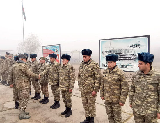 Hərbi Hava Qüvvələri komandanı işğaldan azad edilmiş ərazilərə getdi - FOTO