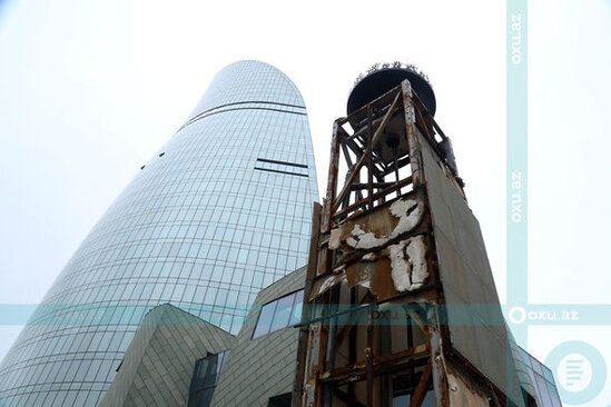 Bakının mərkəzində partlayış: Yaralananlar var - YENİLƏNİB + FOTO/VİDEO