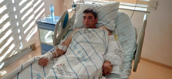 Erməni gülləsinə tuş gələn Anar Rəhimli danışdı - FOTO