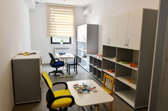 Mehriban Əliyeva Autizm Mərkəzində yaradılan şəraitlə tanış olub - FOTO