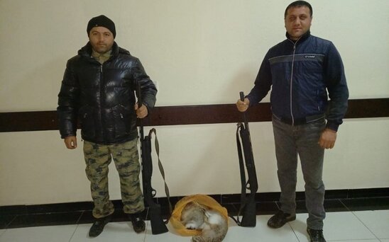 Bakıdan Cəlilabadda qanunsuz ov etməyə gedən şəxslər saxlanıldı