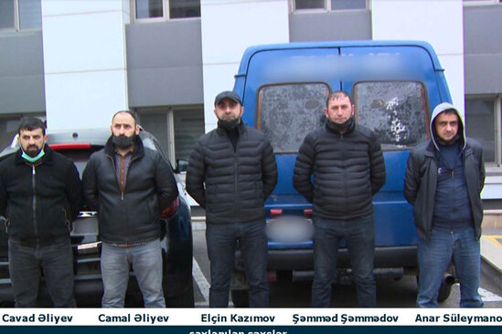 Mütəşəkkil dəstə üzvləri saxlanıldı-FOTO