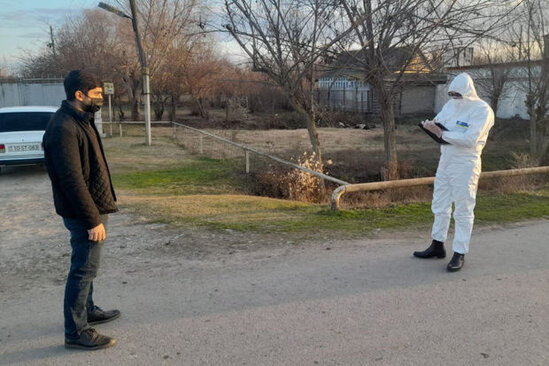 Sabirabad sakini karantin qaydalarını kobud şəkildə pozdu