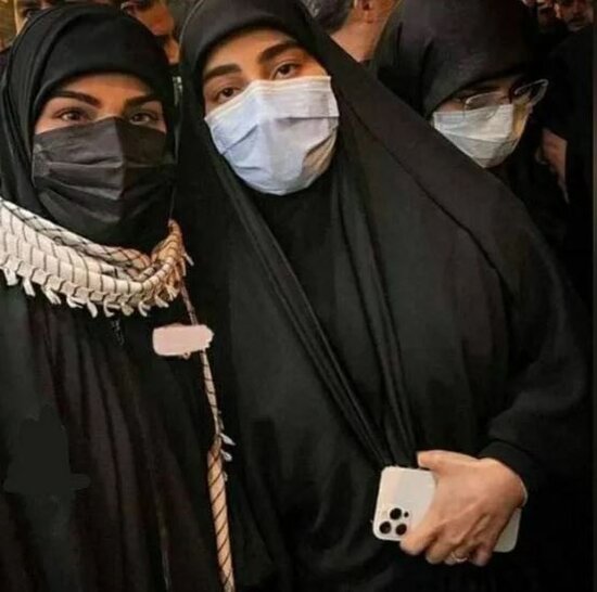 Qasım Süleymaninin qızının fotosu İranda gündəm oldu – FOTO