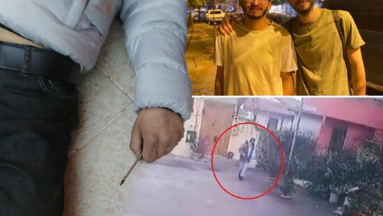 Tələbə özünü oğrudan qorumağa çalışarkən... - FOTO