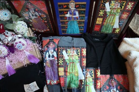 Şəhidin rəssam həyat yoldaşı: "Qızımız atasının doğum günündə dünyaya gəlib" - FOTO