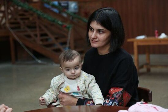 Şəhidin rəssam həyat yoldaşı: "Qızımız atasının doğum günündə dünyaya gəlib" - FOTO