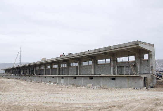 Bakıda yeni tikilən metrostansiyadan görüntülər - FOTO