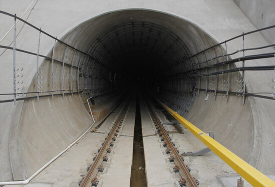 Bakıda yeni tikilən metrostansiyadan görüntülər - FOTO