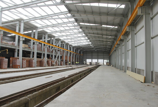 Bakıda yeni tikilən metrostansiyadan görüntülər - FOTO