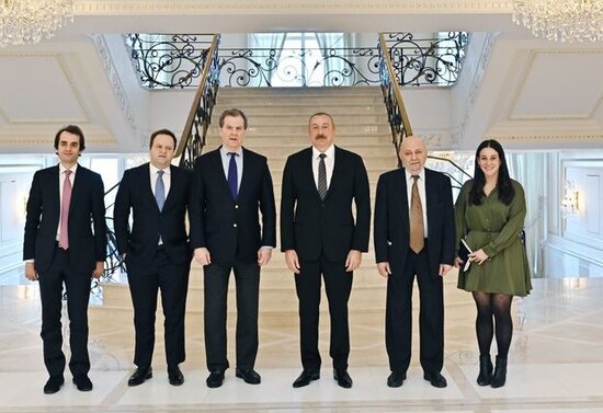 Azərbaycan Prezidenti Amerika Yəhudi Komitəsinin icraçı direktorunu qəbul etdi - FOTO