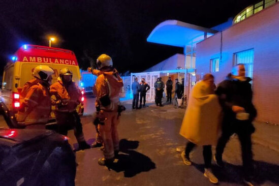 Qocalar evində yanğın: Çox sayda ölü və yaralı var - FOTO