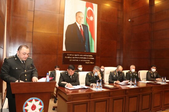 Hərbi Prokurorluqda kollegiya iclası keçirilib