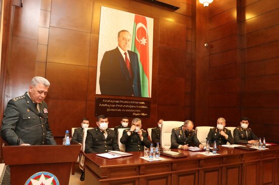Hərbi Prokurorluqda kollegiya iclası keçirilib