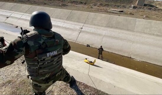 Azərbaycanda kanalda tank və top mərmiləri TAPILDI - FOTO/VİDEO