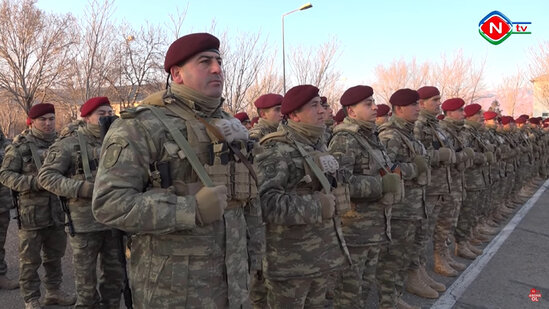Naxçıvan Qarnizonu Qoşunlarında yeni tədris dövrü başladı - VİDEO