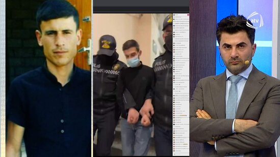 3 yaşlı Məryəmin ölümünə görə atası ATV-nin canlı efirində qandallandı - VİDEO