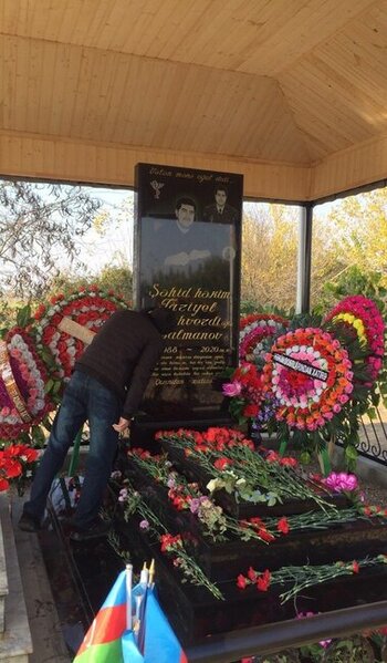 60-dan çox yaralını xilas edən şəhid Tariyel Salmanovun doğum günüdür - FOTO