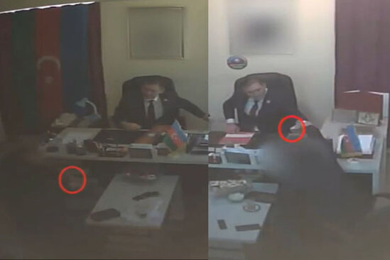 Ramil Şükürovun qanunsuz əməllərinin və saxlanılmasının görüntüləri - ANBAAN VİDEO