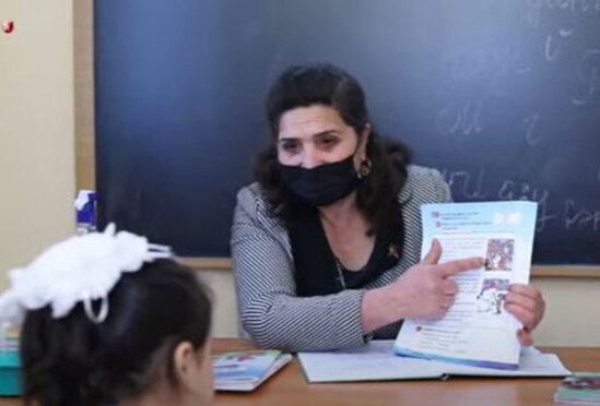 Şamaxının üç şagirdlik məktəbi - VİDEO