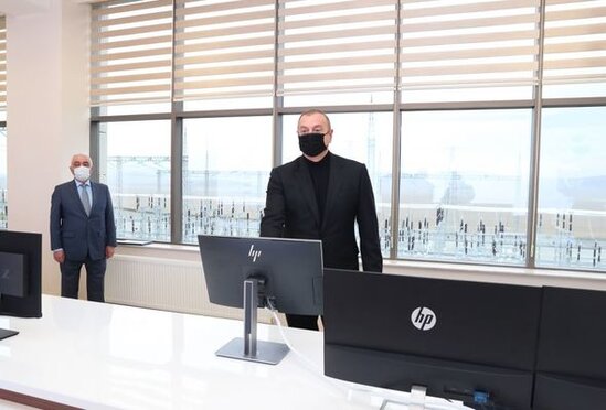 Prezident açılışda - FOTO