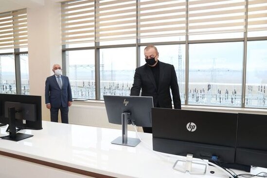 Prezident açılışda - FOTO