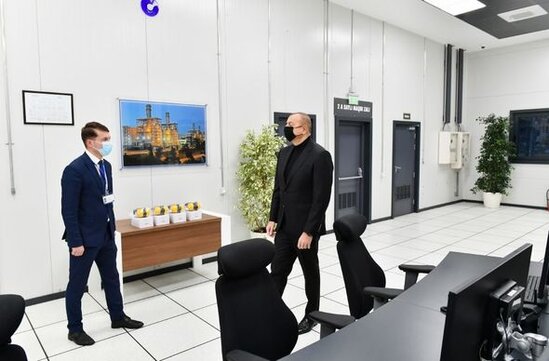 Prezident açılışda - FOTO