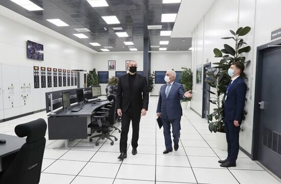 Prezident açılışda - FOTO