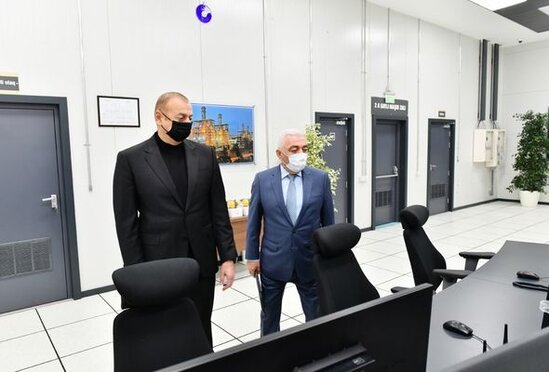 Prezident açılışda - FOTO