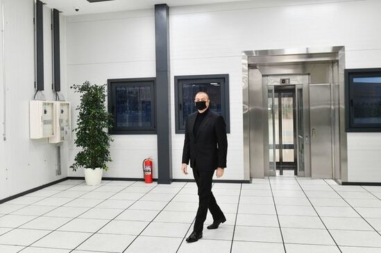 Prezident açılışda - FOTO