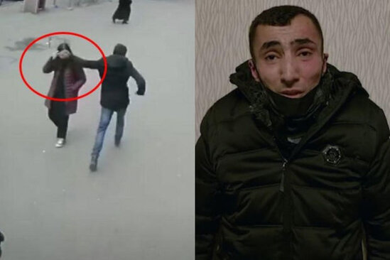 Bakıda küçədə qadınlara şillə vuran şəxslə bağlı QƏRAR - VİDEO