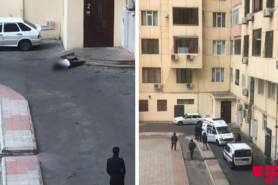 Bakıda kişi 9-cu mərtəbədən özünü ATDI