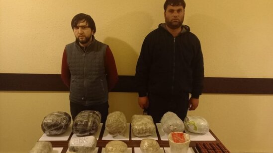 Azərbaycan sərhədini pozmaq istəyən 2 nəfər saxlanıldı - FOTO