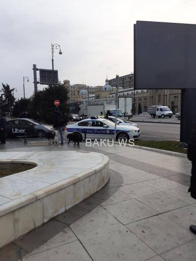 Bakıda TIR sürücüləri yolu bağladı- FOTO/VİDEO