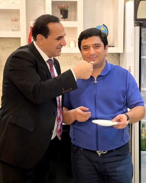 Manaf Ağayevlə Füzulidə "AA" seriyalı maşını sürən kimdir? - FOTO/VİDEO