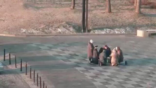 Ukraynada çəkilən bu görüntü hər kəsi duyğulandırdı - FOTO