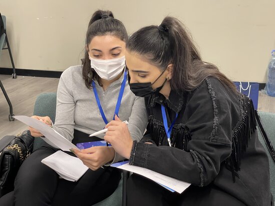 "Azərbaycan Könüllülərinin İnkişaf Proqramının" ilk təlimlərinə start verilib - FOTOLAR