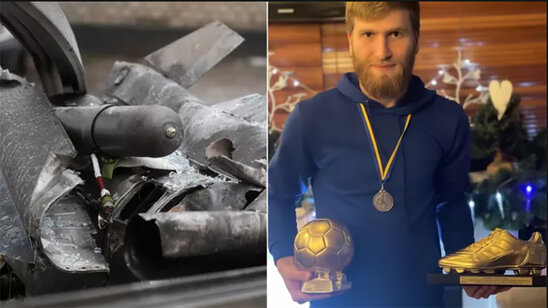 Ukraynalı futbolçu və anası Rusiya bombardmanı nəticəsində öldü