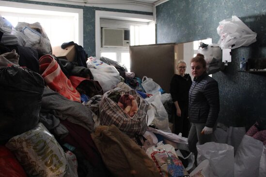 Bir günə Azərbaycanda Ukraynaya bu qədər yardım toplanılıb - FOTOLAR